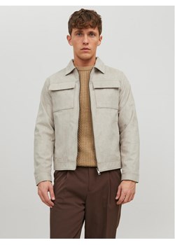 Jack&Jones Kurtka z imitacji skóry Payton 12213082 Beżowy Regular Fit ze sklepu MODIVO w kategorii Kurtki męskie - zdjęcie 182607915
