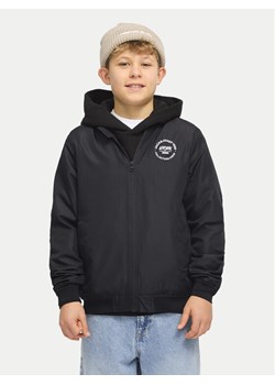 Jack&Jones Junior Kurtka bomber Zack 12269155 Czarny Regular Fit ze sklepu MODIVO w kategorii Kurtki chłopięce - zdjęcie 182608017