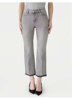 OUI Jeansy 89314 1345707 Szary Regular Fit ze sklepu MODIVO w kategorii Jeansy damskie - zdjęcie 182608077