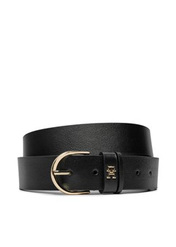 Tommy Hilfiger Pasek Damski Essential Effortless 3.5 AW0AW16837 Czarny ze sklepu MODIVO w kategorii Paski damskie - zdjęcie 182608109