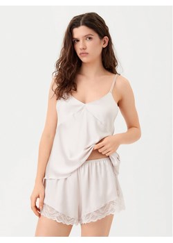 Calvin Klein Underwear Piżama 000QS7428E Różowy Regular Fit ze sklepu MODIVO w kategorii Piżamy damskie - zdjęcie 182608168