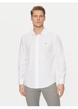 Tommy Hilfiger Koszula MW0MW38137 Biały Slim Fit ze sklepu MODIVO w kategorii Koszule męskie - zdjęcie 182608219