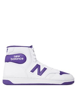 New Balance Sneakersy BB480SCE Biały ze sklepu MODIVO w kategorii Trampki męskie - zdjęcie 182608238