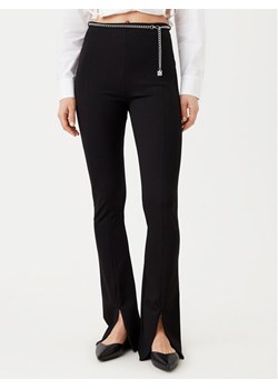 HUGO Spodnie materiałowe 50530455 Czarny Slim Fit ze sklepu MODIVO w kategorii Spodnie damskie - zdjęcie 182608407