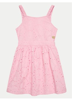 Guess Sukienka elegancka J4GK22 WG5N0 Różowy Regular Fit ze sklepu MODIVO w kategorii Sukienki dziewczęce - zdjęcie 182608477