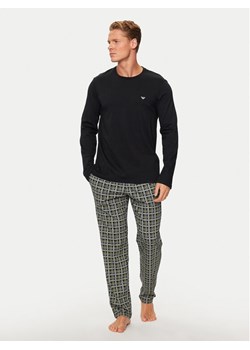Emporio Armani Underwear Piżama 111791 4F567 40421 Czarny Regular Fit ze sklepu MODIVO w kategorii Piżamy męskie - zdjęcie 182608586