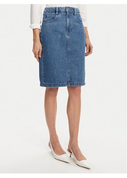 BOSS Spódnica jeansowa Cobaltide 50538596 Niebieski Regular Fit ze sklepu MODIVO w kategorii Spódnice - zdjęcie 182608609
