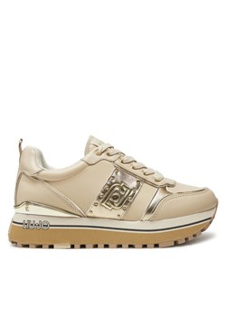 Liu Jo Sneakersy Maxi Wonder 71 BF4003 P0102 Beżowy ze sklepu MODIVO w kategorii Buty sportowe damskie - zdjęcie 182608698