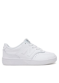 New Balance Sneakersy PSB80WW Biały ze sklepu MODIVO w kategorii Buty sportowe dziecięce - zdjęcie 182608857