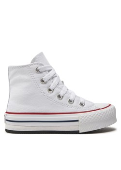 Converse Trampki Chuck Taylor All Star Eva Lift Canvas Platform 372860C Biały ze sklepu MODIVO w kategorii Trampki dziecięce - zdjęcie 182608909