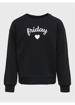 Kids ONLY Bluza Weekday 15271381 Czarny Regular Fit ze sklepu MODIVO w kategorii Bluzy dziewczęce - zdjęcie 182608957