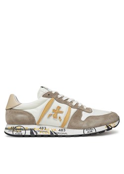 Premiata Sneakersy ERIC VAR 5670 Brązowy ze sklepu MODIVO w kategorii Buty sportowe męskie - zdjęcie 182609059