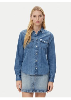 Guess Koszula W5RH35 D5M81 Niebieski Regular Fit ze sklepu MODIVO w kategorii Koszule damskie - zdjęcie 182609087