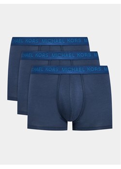 Michael Kors Komplet 3 par bokserek 6BR1T10773 Granatowy ze sklepu MODIVO w kategorii Majtki męskie - zdjęcie 182609127