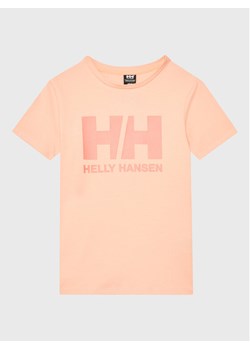 Helly Hansen T-Shirt Logo 41709 Pomarańczowy Regular Fit ze sklepu MODIVO w kategorii Bluzki dziewczęce - zdjęcie 182609199
