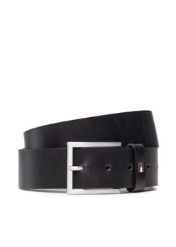 Tommy Hilfiger Pasek Męski Hampton 4.0 AM0AM08361 Czarny ze sklepu MODIVO w kategorii Paski męskie - zdjęcie 182609305