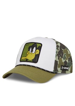 Capslab Czapka z daszkiem CL/LOO11/1/PCT/CAM Zielony ze sklepu MODIVO w kategorii Czapki z daszkiem męskie - zdjęcie 182609315