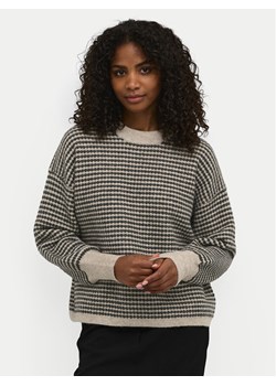 Kaffe Sweter Ellery 10509032 Beżowy Loose Fit ze sklepu MODIVO w kategorii Swetry damskie - zdjęcie 182609376