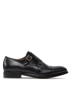 Lord Premium Półbuty Double Monks 5502 Czarny ze sklepu MODIVO w kategorii Buty eleganckie męskie - zdjęcie 182609437