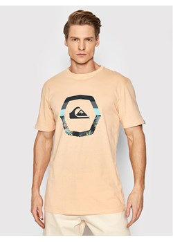 Quiksilver T-Shirt Uprise EQYZT06663 Pomarańczowy Regular Fit ze sklepu MODIVO w kategorii T-shirty męskie - zdjęcie 182609439