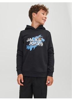Jack&Jones Junior Bluza 12237210 Czarny Regular Fit ze sklepu MODIVO w kategorii Bluzy chłopięce - zdjęcie 182609497
