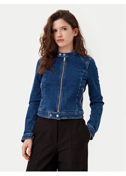 HUGO Kurtka jeansowa 50530329 Granatowy Regular Fit ze sklepu MODIVO w kategorii Kurtki damskie - zdjęcie 182609516