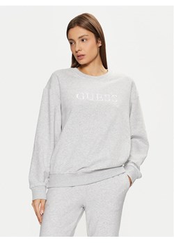 Guess Bluza O5RQ03 KCO31 Szary Regular Fit ze sklepu MODIVO w kategorii Bluzy damskie - zdjęcie 182609597