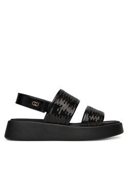 Liu Jo Sandały Amber 01 SA5187 TX055 Czarny ze sklepu MODIVO w kategorii Sandały damskie - zdjęcie 182609607