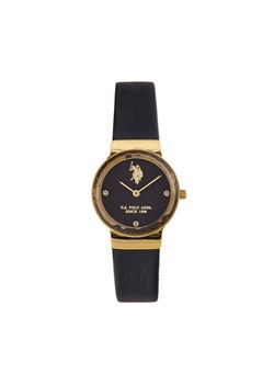 U.S. Polo Assn. Zegarek Angelique USP8257BK Czarny ze sklepu MODIVO w kategorii Zegarki - zdjęcie 182609637