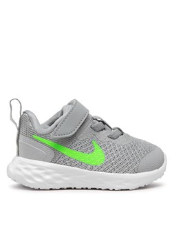 Nike Sneakersy Revolution 6 Nn (Tdv) DD1094 009 Szary ze sklepu MODIVO w kategorii Buciki niemowlęce - zdjęcie 182609649