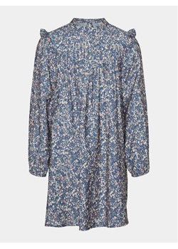 Vero Moda Girl Sukienka codzienna Iris 10301871 Niebieski Regular Fit ze sklepu MODIVO w kategorii Sukienki dziewczęce - zdjęcie 182609717
