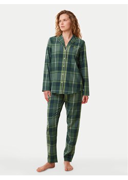 Triumph Piżama Boyfriend PW X Checks 10216554 Zielony Relaxed Fit ze sklepu MODIVO w kategorii Piżamy damskie - zdjęcie 182609735