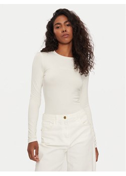 Guess Jeans Body W4BP41 J1314 Écru Slim Fit ze sklepu MODIVO w kategorii Bluzki damskie - zdjęcie 182609747