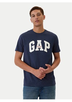 Gap T-Shirt 542246-02 Granatowy Regular Fit ze sklepu MODIVO w kategorii T-shirty męskie - zdjęcie 182609748