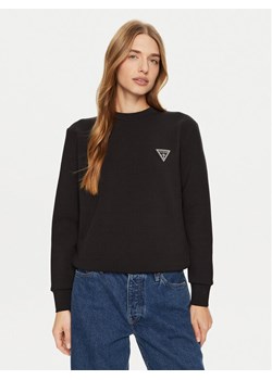 Guess Bluza Ann V4BQ23 KBCK2 Czarny Regular Fit ze sklepu MODIVO w kategorii Bluzy damskie - zdjęcie 182609777