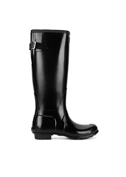 Hunter Kalosze WFT1001RGL Czarny ze sklepu MODIVO w kategorii Kalosze damskie - zdjęcie 182609796