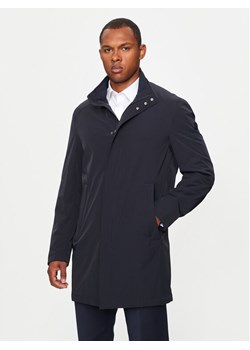 JOOP! Płaszcz przejściowy 232Tyrens 30040620 Niebieski Regular Fit ze sklepu MODIVO w kategorii Płaszcze męskie - zdjęcie 182609797