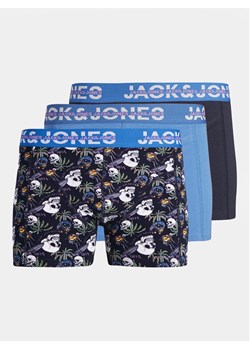 Jack&Jones Junior Komplet 3 par bokserek Havana 12250356 Granatowy ze sklepu MODIVO w kategorii Majtki dziecięce - zdjęcie 182609798
