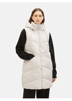 Tom Tailor Bezrękawnik 1037562 Écru Regular Fit - id: 0000302911851 - marki Tom Tailor - 182609816 Tom Tailor Bezrękawnik 1037562 Écru Regular Fit ze sklepu MODIVO w kategorii Kamizelki damskie - zdjęcie 182609816