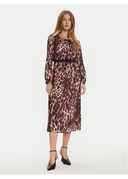 Rinascimento Sukienka codzienna CFC0121279003 Brązowy Slim Fit ze sklepu MODIVO w kategorii Sukienki - zdjęcie 182609847