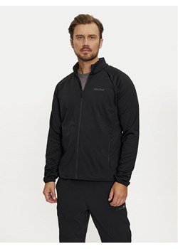 Marmot Bluza techniczna Leconte M15382 Czarny Regular Fit ze sklepu MODIVO w kategorii Bluzy męskie - zdjęcie 182609947