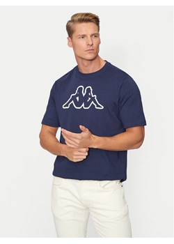 Kappa T-Shirt Logo Korpo Cromen 303HZ70 Granatowy Regular Fit ze sklepu MODIVO w kategorii T-shirty męskie - zdjęcie 182609955
