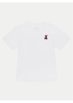 Guess T-Shirt L5RI33 I3Z14 Biały Oversize ze sklepu MODIVO w kategorii Bluzki dziewczęce - zdjęcie 182609987