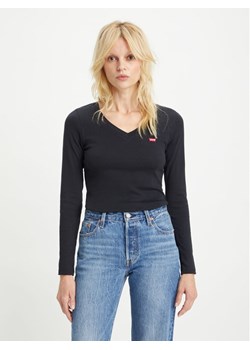 Levi's® T-Shirt Baby Tee A48910000 Czarny Slim Fit ze sklepu MODIVO w kategorii Bluzki damskie - zdjęcie 182610007