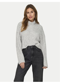 ONLY Golf Melanie 15321177 Szary Regular Fit ze sklepu MODIVO w kategorii Swetry damskie - zdjęcie 182610058
