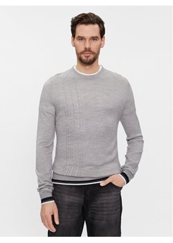 Brave Soul Sweter MK-248BERTRAM1 Szary Regular Fit ze sklepu MODIVO w kategorii Swetry męskie - zdjęcie 182610066