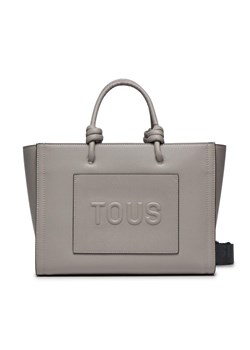 TOUS Torebka La Rue New 395910099 Szary ze sklepu MODIVO w kategorii Torby Shopper bag - zdjęcie 182610208