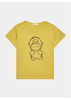 United Colors Of Benetton T-Shirt 3I1XA1030 Żółty Regular Fit ze sklepu MODIVO w kategorii Koszulki niemowlęce - zdjęcie 182610229