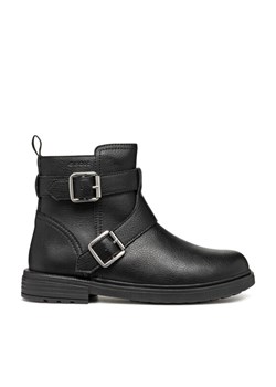 Geox Kozaki Jr Eclair J469QX 000BU C9999 S Czarny ze sklepu MODIVO w kategorii Buty zimowe dziecięce - zdjęcie 182610358