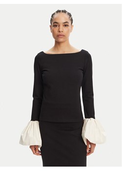 STAUD Bluzka Paige R24F1175PF Czarny Regular Fit ze sklepu MODIVO w kategorii Bluzki damskie - zdjęcie 182610365